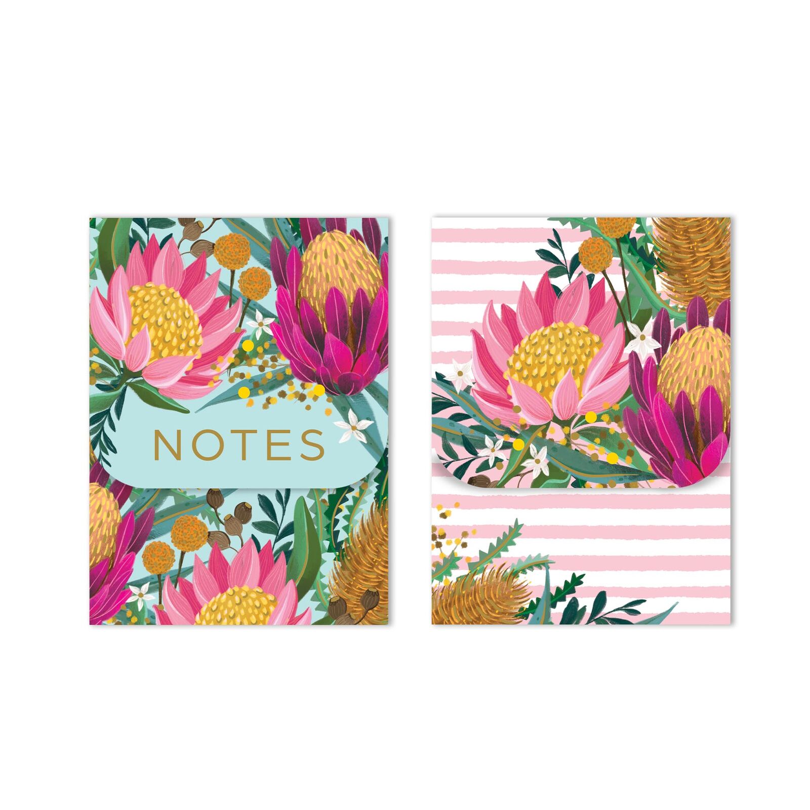 DIESEL & DUTCH - BUSHLAND BOTANICAL MAGNETIC NOTEPAD | ASST DESIGNS