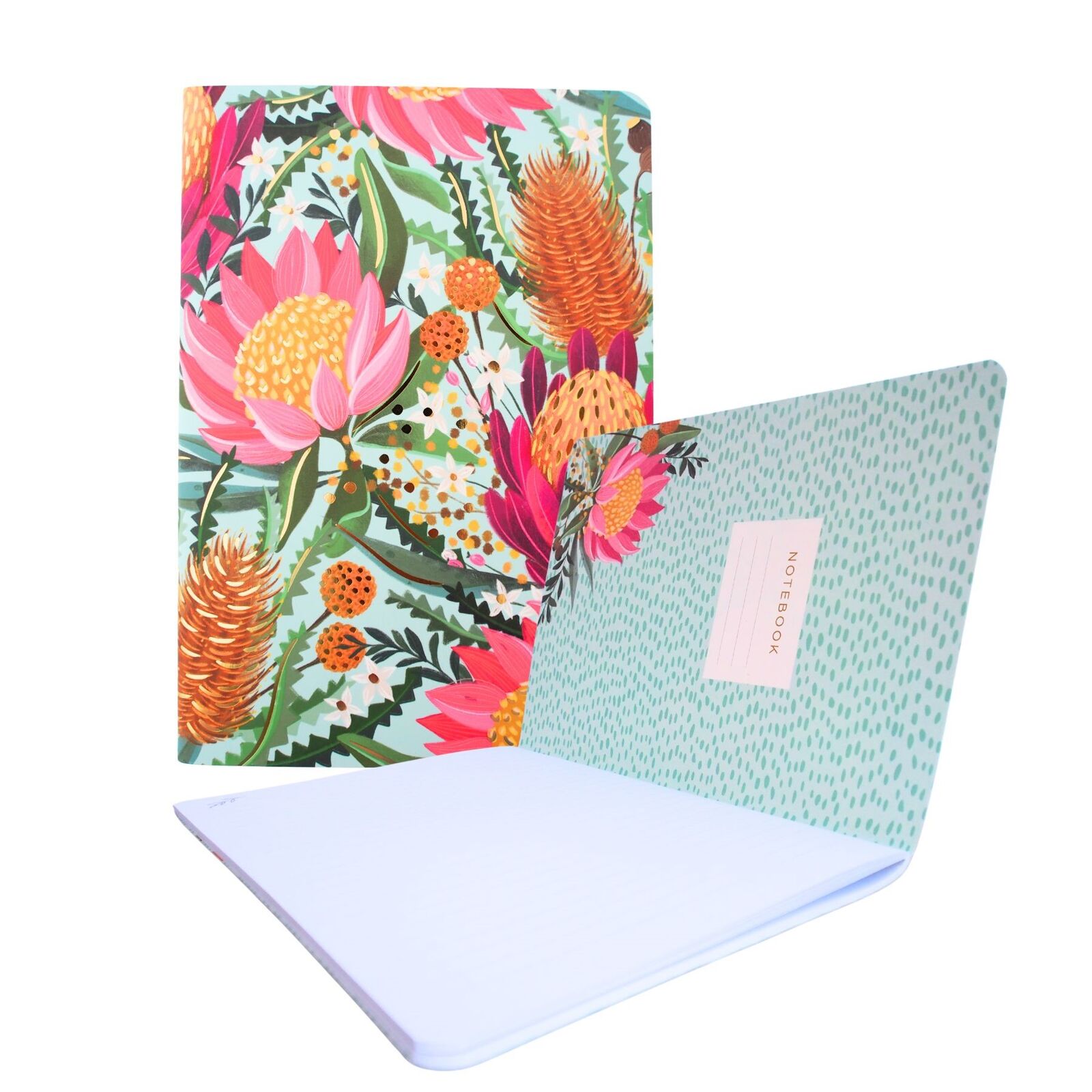 DIESEL & DUTCH - BUSHLAND BOTANICAL NOTEBOOK 2PK