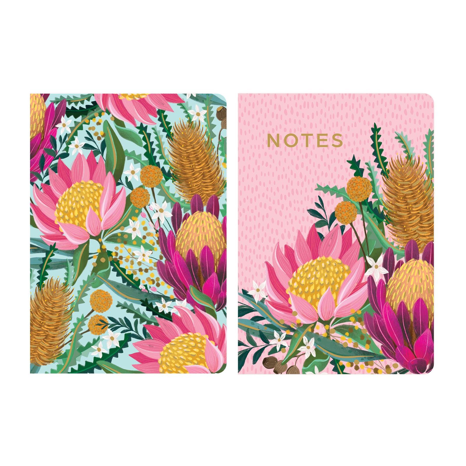 DIESEL & DUTCH - BUSHLAND BOTANICAL NOTEBOOK 2PK