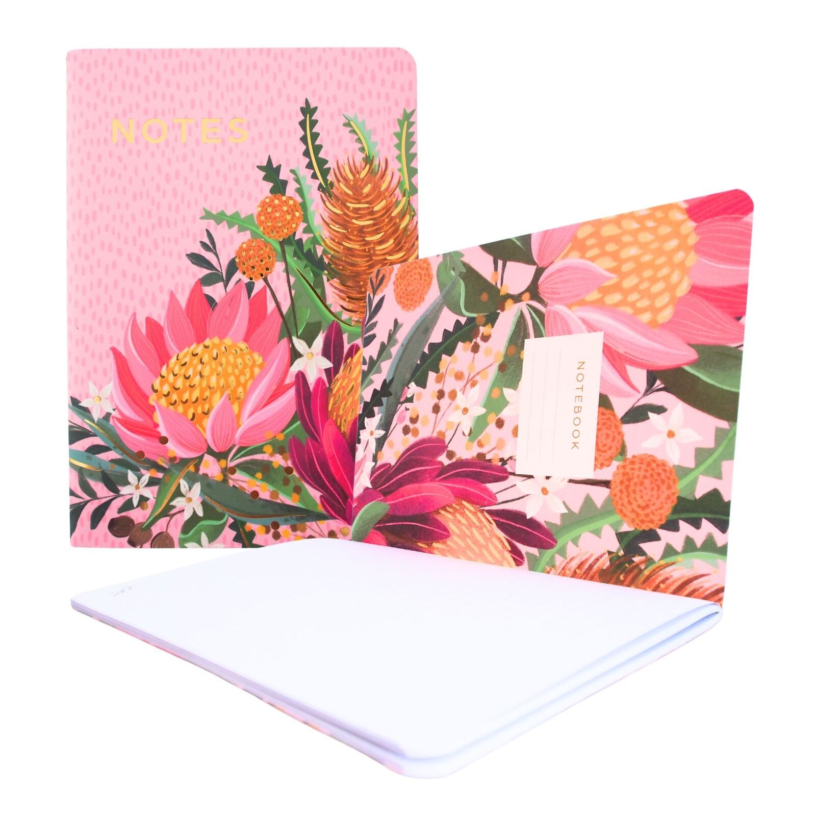 DIESEL & DUTCH - BUSHLAND BOTANICAL NOTEBOOK 2PK