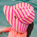 Bedhead Hats - Ponytail Swim Bucket Beach Hat | Pearl