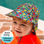 Bedhead Hats - Swim Legionnaire Flap Beach Hat | Fruity