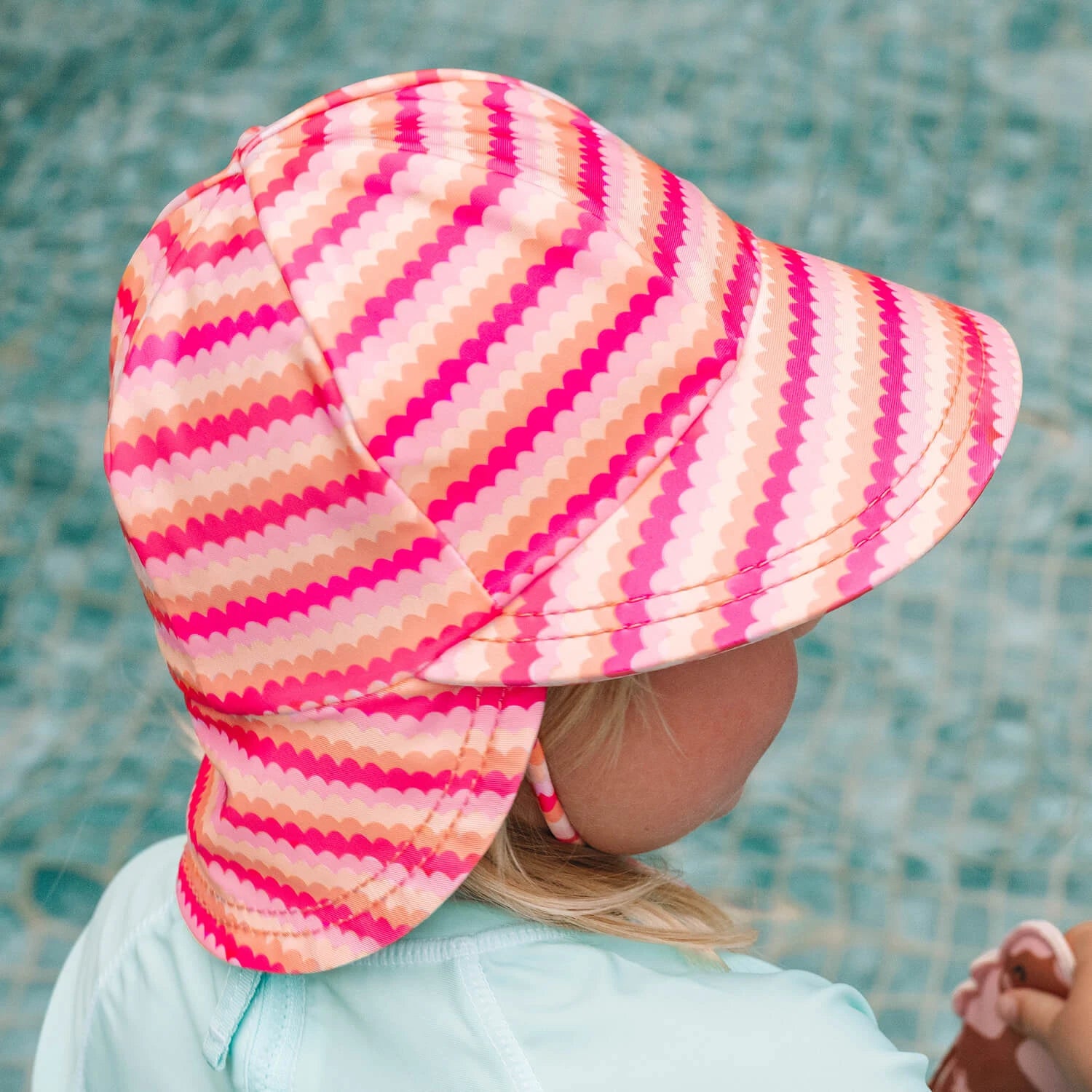 Bedhead Hats - Swim Legionnaire Flap Beach Hat | Pearl