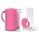 SOLMATES - REFILLABLE ROLL-ON APPLICATOR | SALT LAKE PINK (100ML) with box