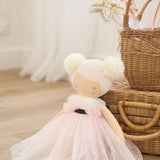 Alimrose Scarlett pom pom doll with pom-pom hair