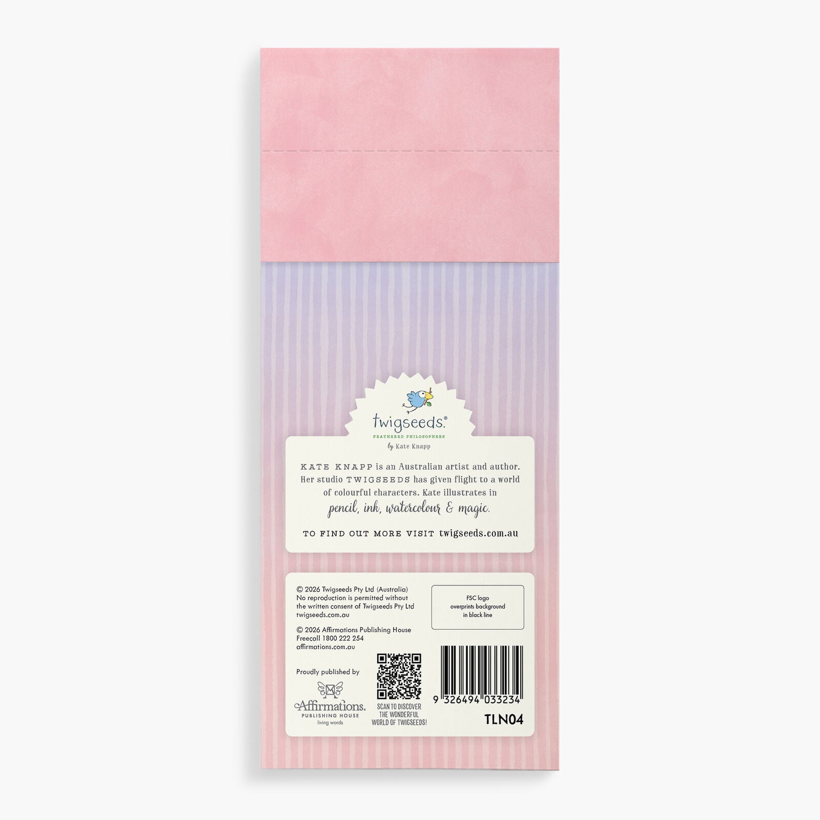 TWIGSEEDS - MAGNETIC LIST NOTEPAD | GARDEN FENCE