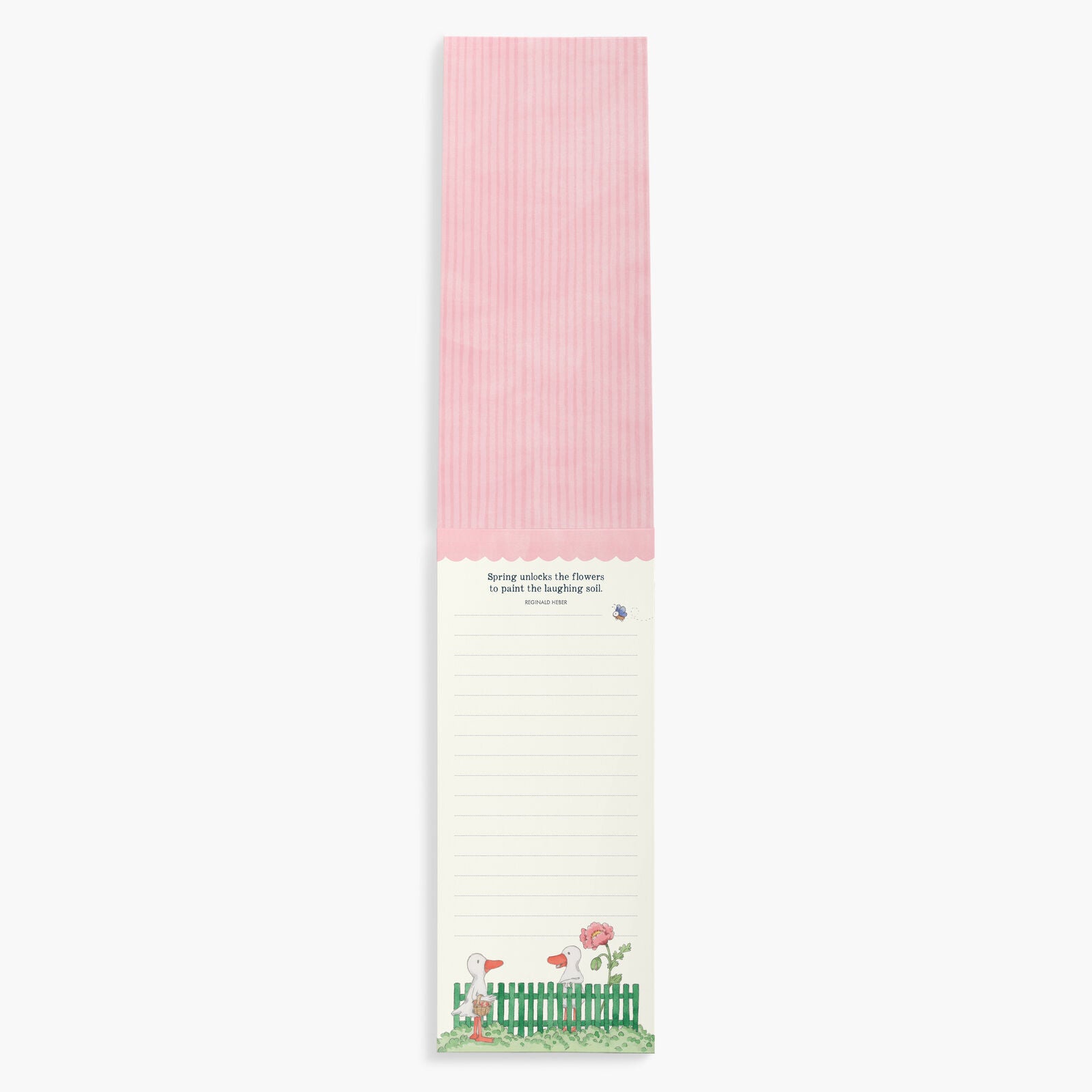 TWIGSEEDS - MAGNETIC LIST NOTEPAD | GARDEN FENCE