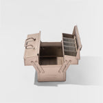Toyo Steel ST-350 Titanium toolbox with cantilever trays open