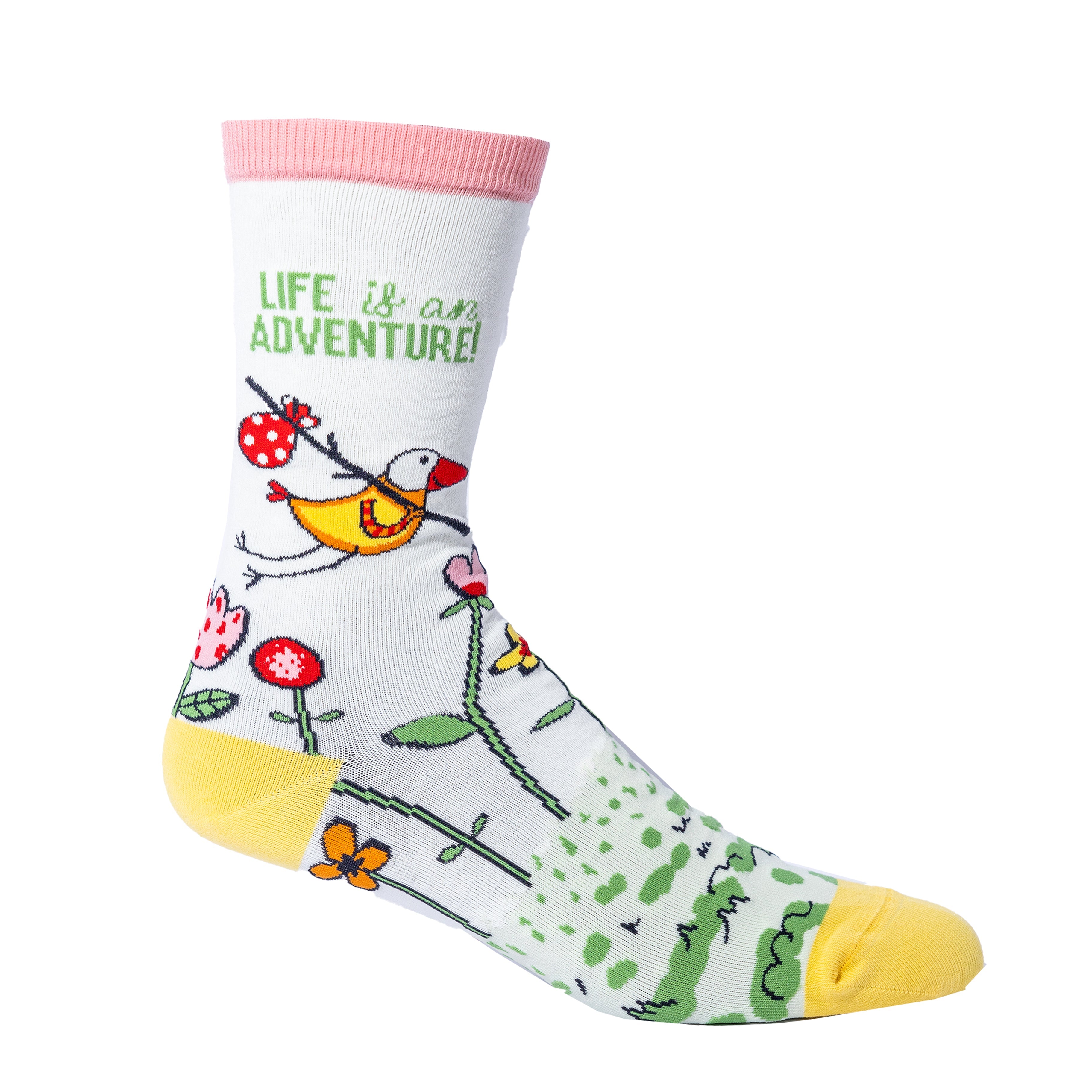 SPENCER FLYNN - TWIGSEEDS LIFE IS AN ADVENTURE SOCKS | WOMENS