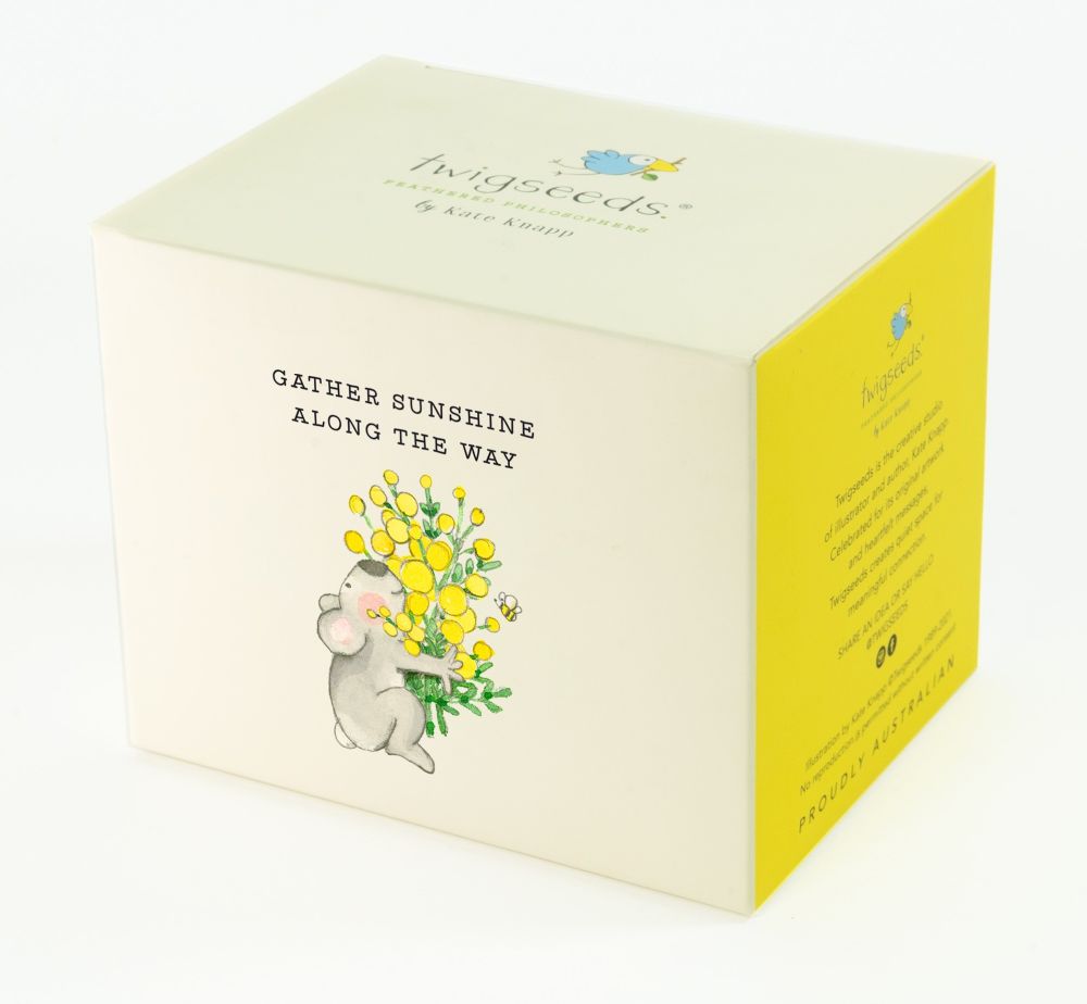 TWIGSEEDS - FINE BONE CHINA CUP | SUNSHINE