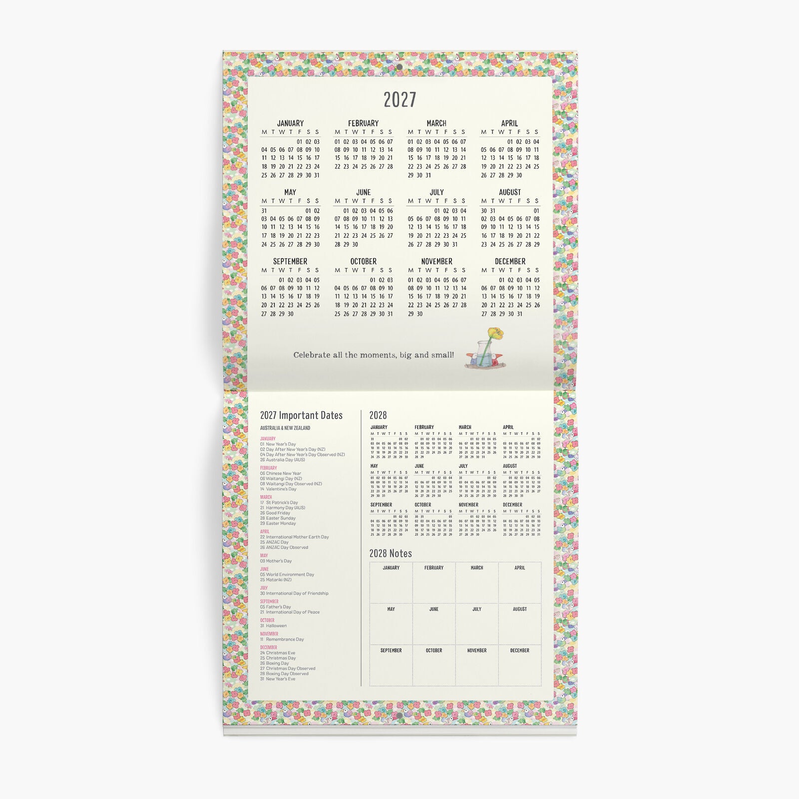 TWIGSEEDS - 2027 WALL CALENDAR