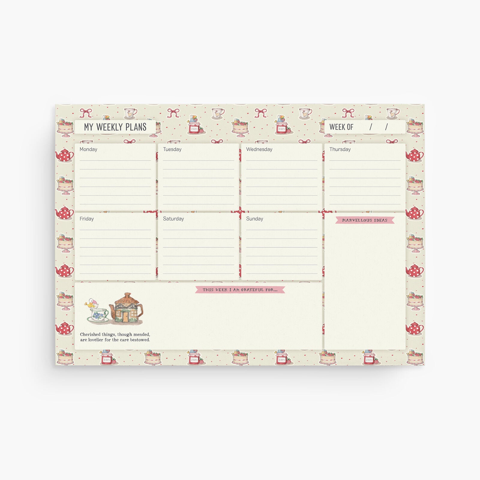 TWIGSEEDS - A4 DESK PLANNER | LOVELY LIFE