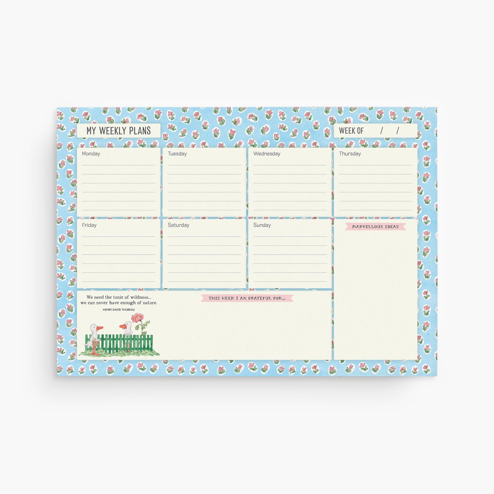 TWIGSEEDS - A4 DESK PLANNER | LOVELY LIFE