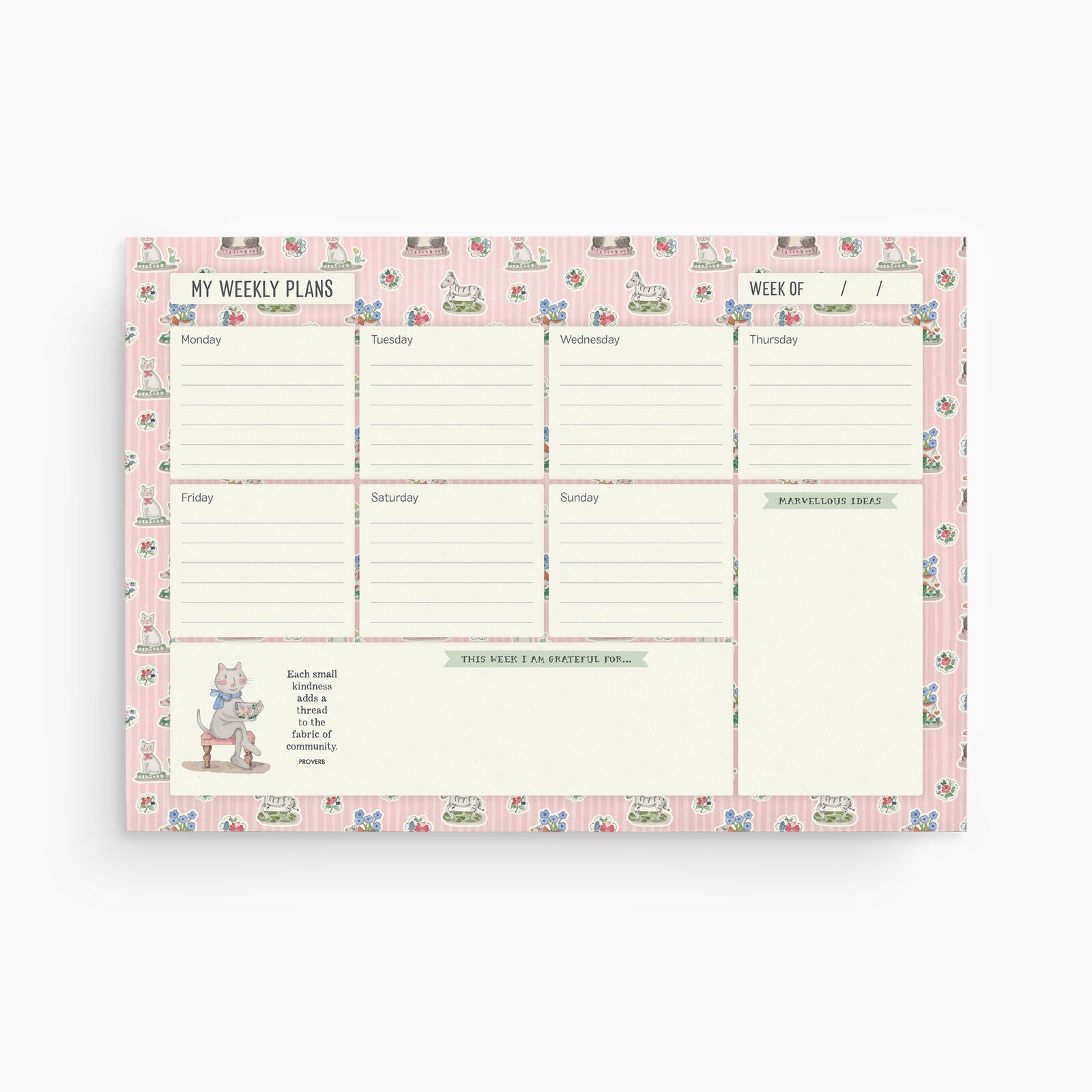 TWIGSEEDS - A4 DESK PLANNER | LOVELY LIFE