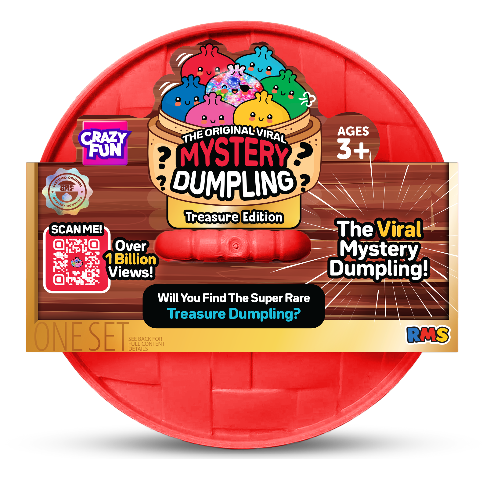 RMS Crazy Fun Mystery Squishy Dumpling Treasure Edition