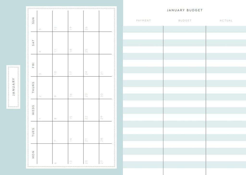 V&A - 2027 A5 HARD COVER DIARY | WATER LILLIES