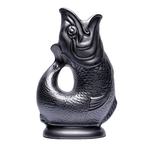 THE ORIGINAL GLUGGLE JUG FACTORY - ORIGINAL GLUGGLE JUG (XL) | MATT BLACK LUSTRE