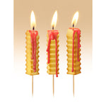 FRED - HOT AND CRISPY BIRTHDAY CANDLES | SET OF 6