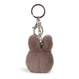 MIFFY - ECO FUZZY KEYCHAIN | TAUPE (8CM)