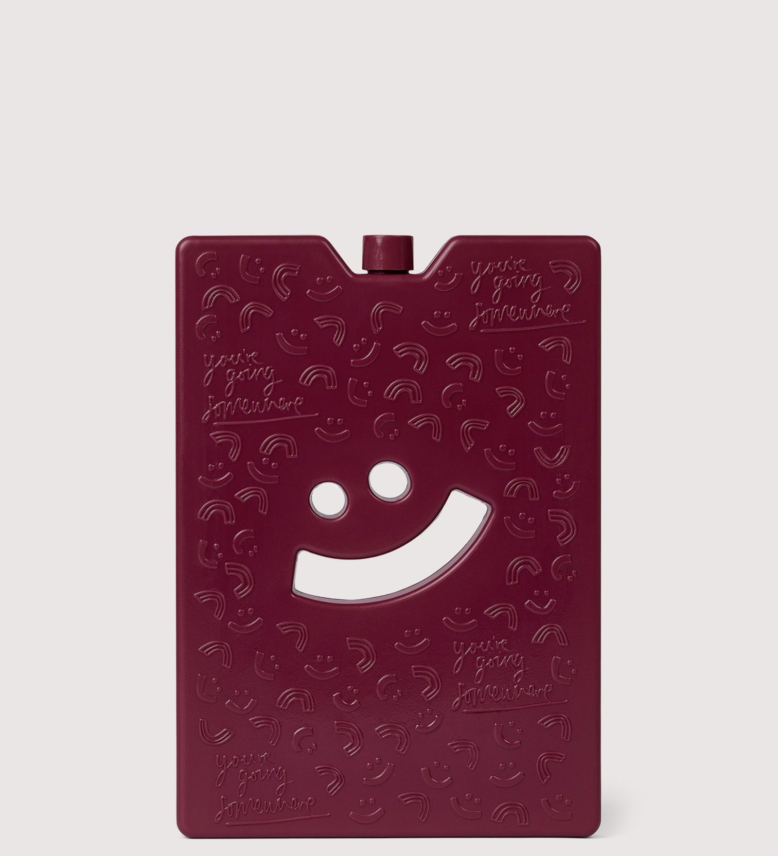The Somewhere Co Large Ice Brick Burgundy