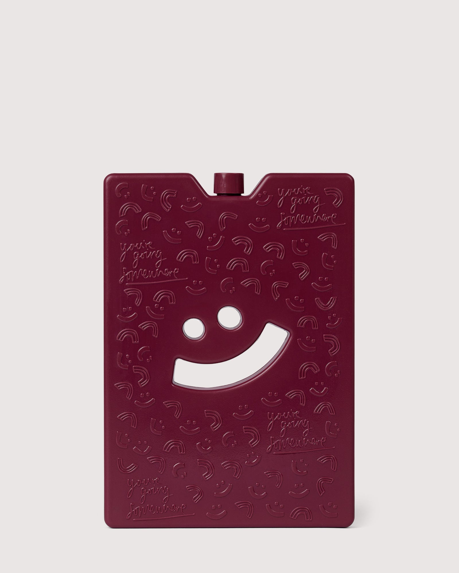 The Somewhere Co Large Ice Brick Burgundy