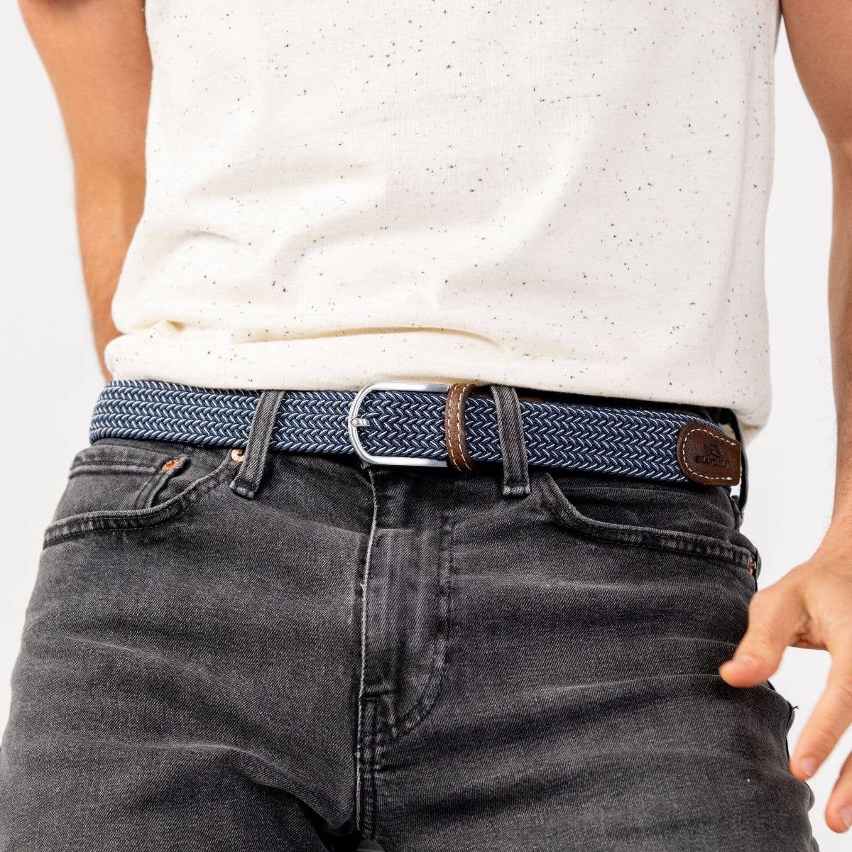 BILLYBELT Elastic Braided Belt Bogota