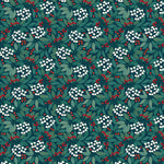 Festive Australian flora wrapping paper sheet by Jocelyn Proust