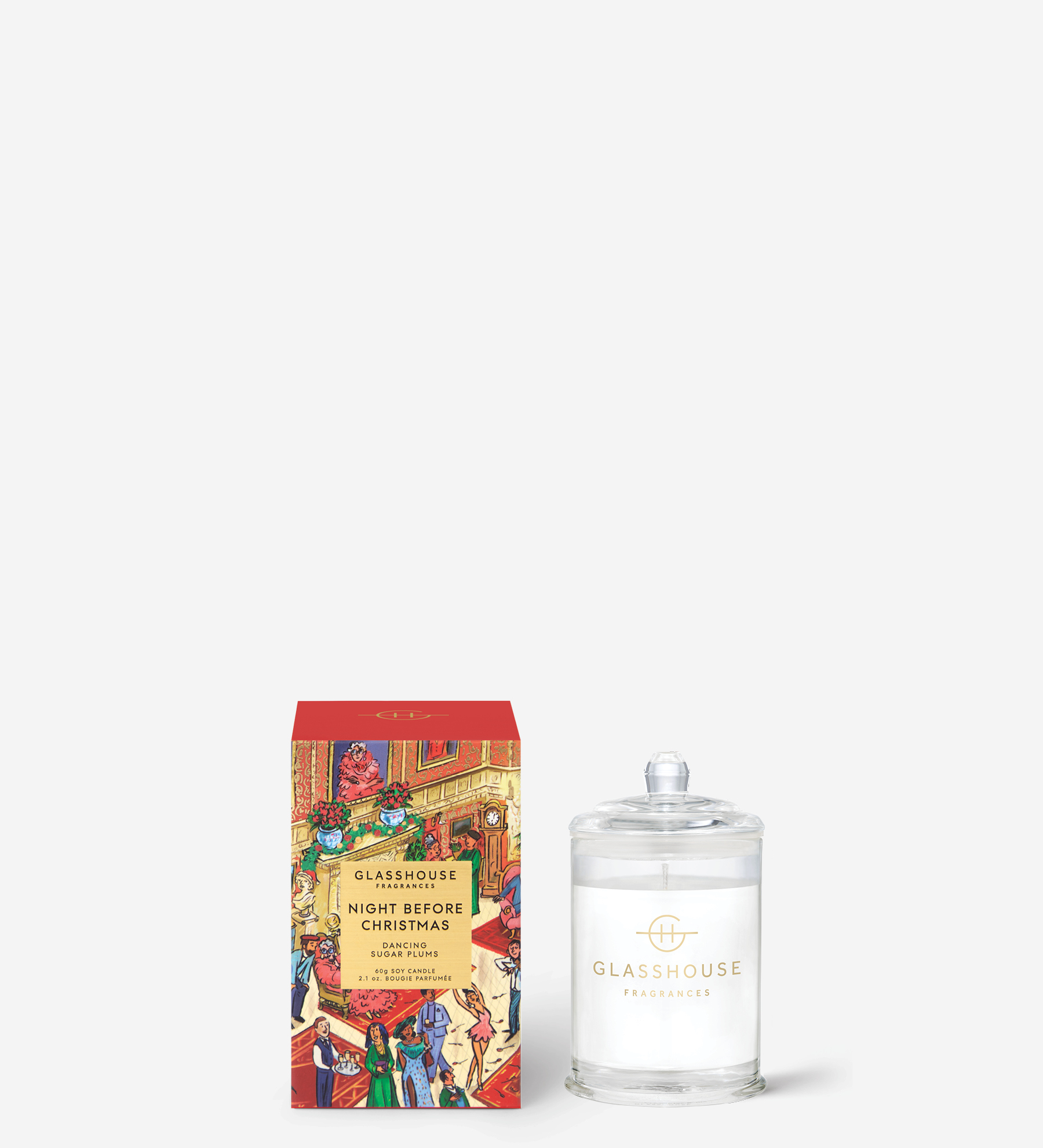 Glasshouse 60g Christmas Candle Night Before Christmas