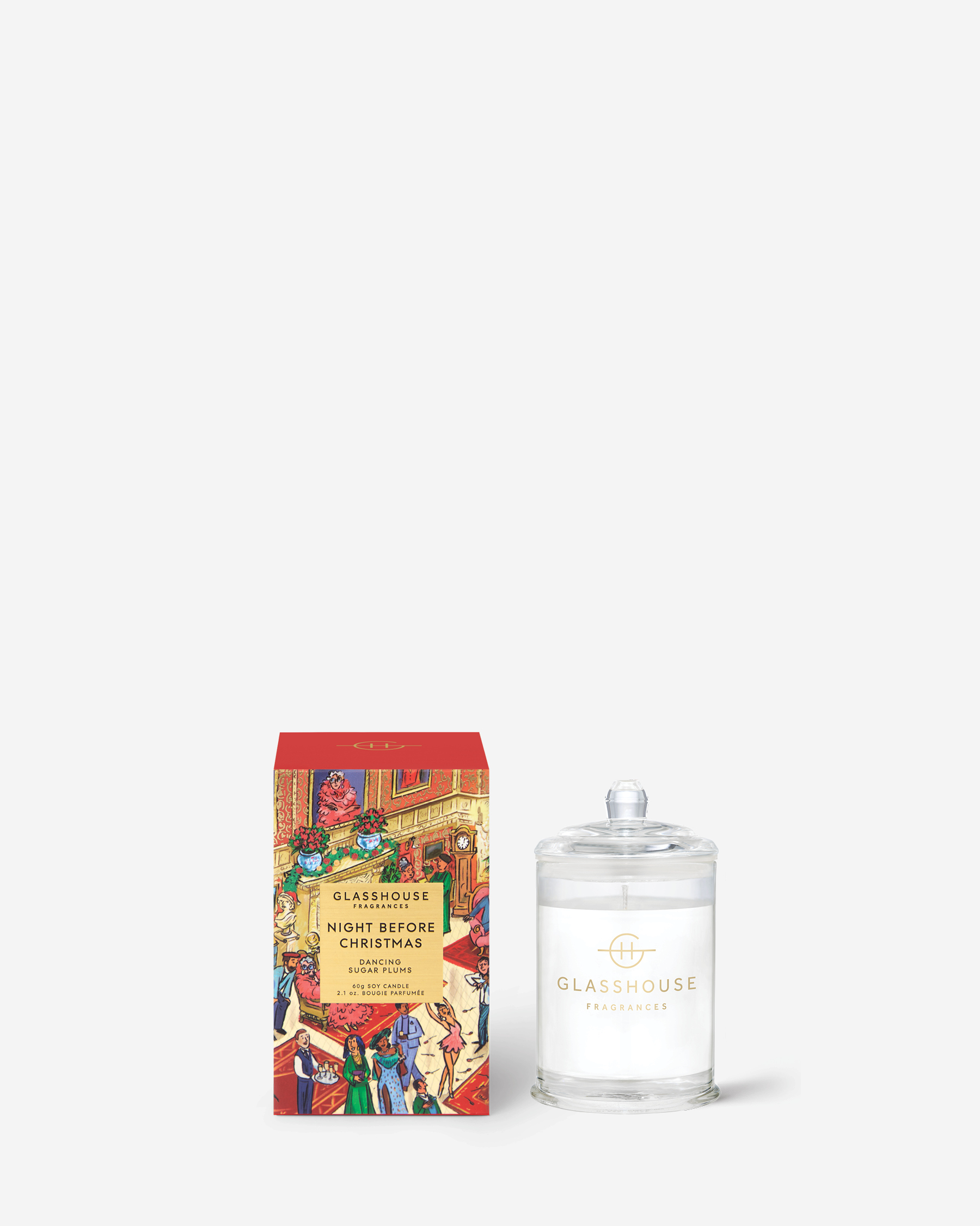 Glasshouse 60g Christmas Candle Night Before Christmas