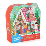 CROCODILE CREEK - CLASSIC FLOOR PUZZLE 24 PC | GINGERBREAD HOUSE