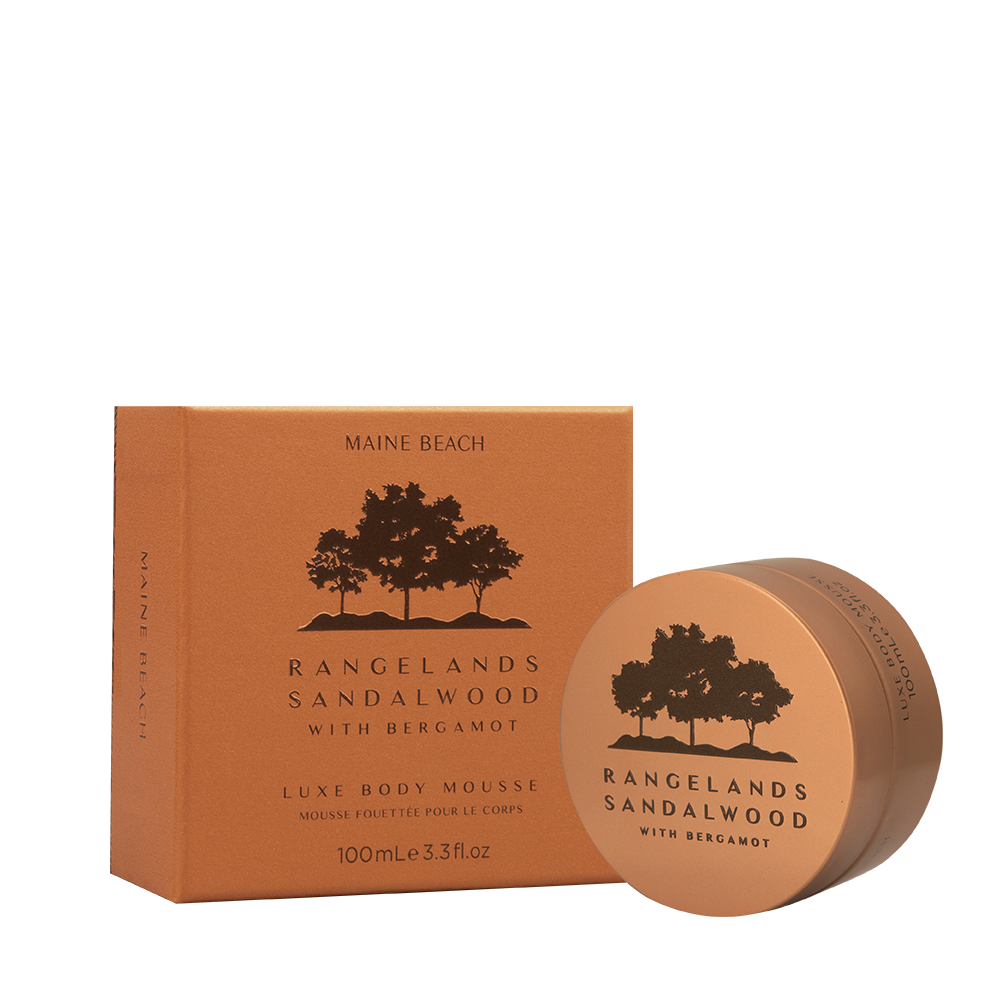 Maine Beach Rangelands Sandalwood Luxe Body Mousse 100ml
