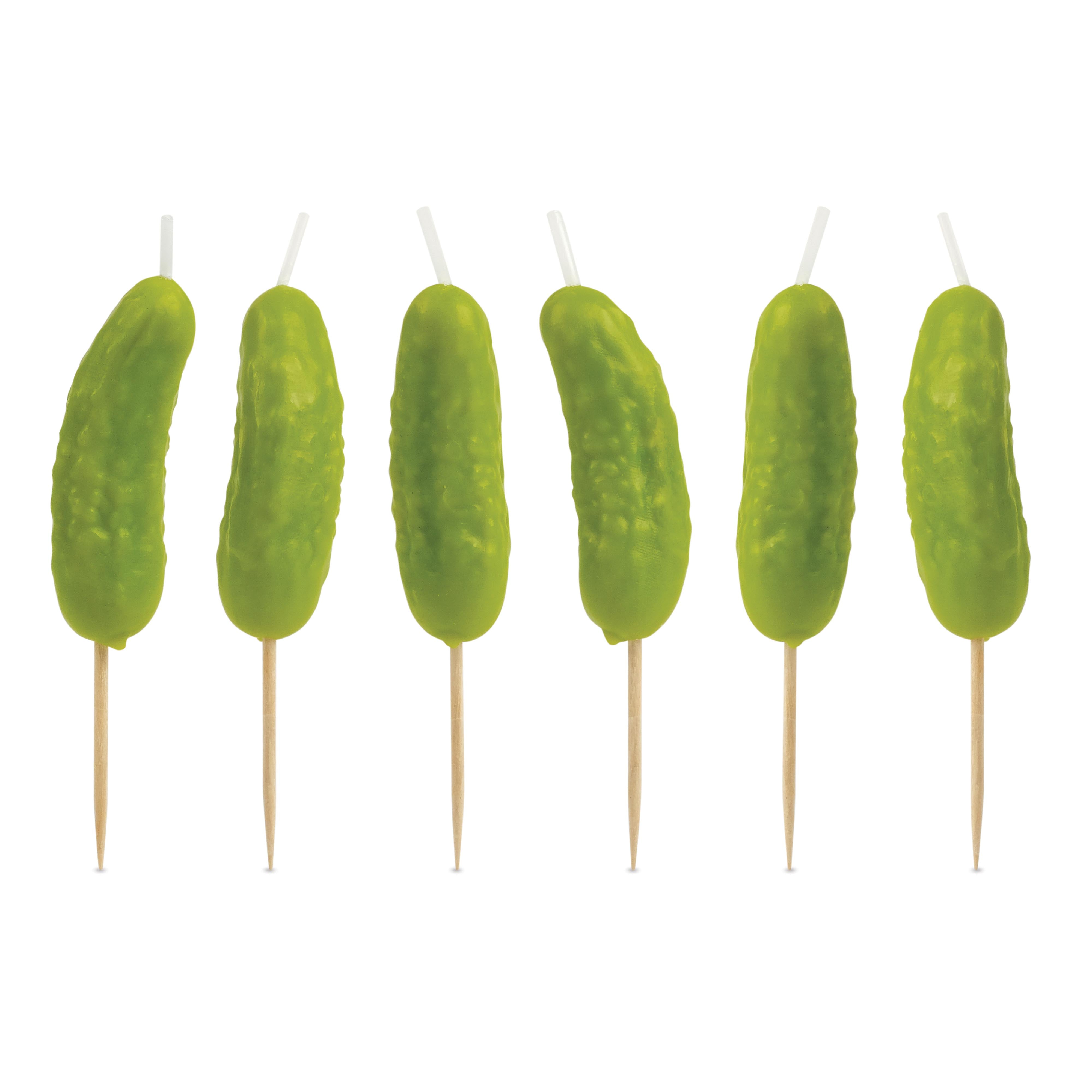 FRED - PICKLE PARTY BIRTHDAY CANDLES | SET OF 6