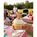 FRED - HOT AND CRISPY BIRTHDAY CANDLES | SET OF 6