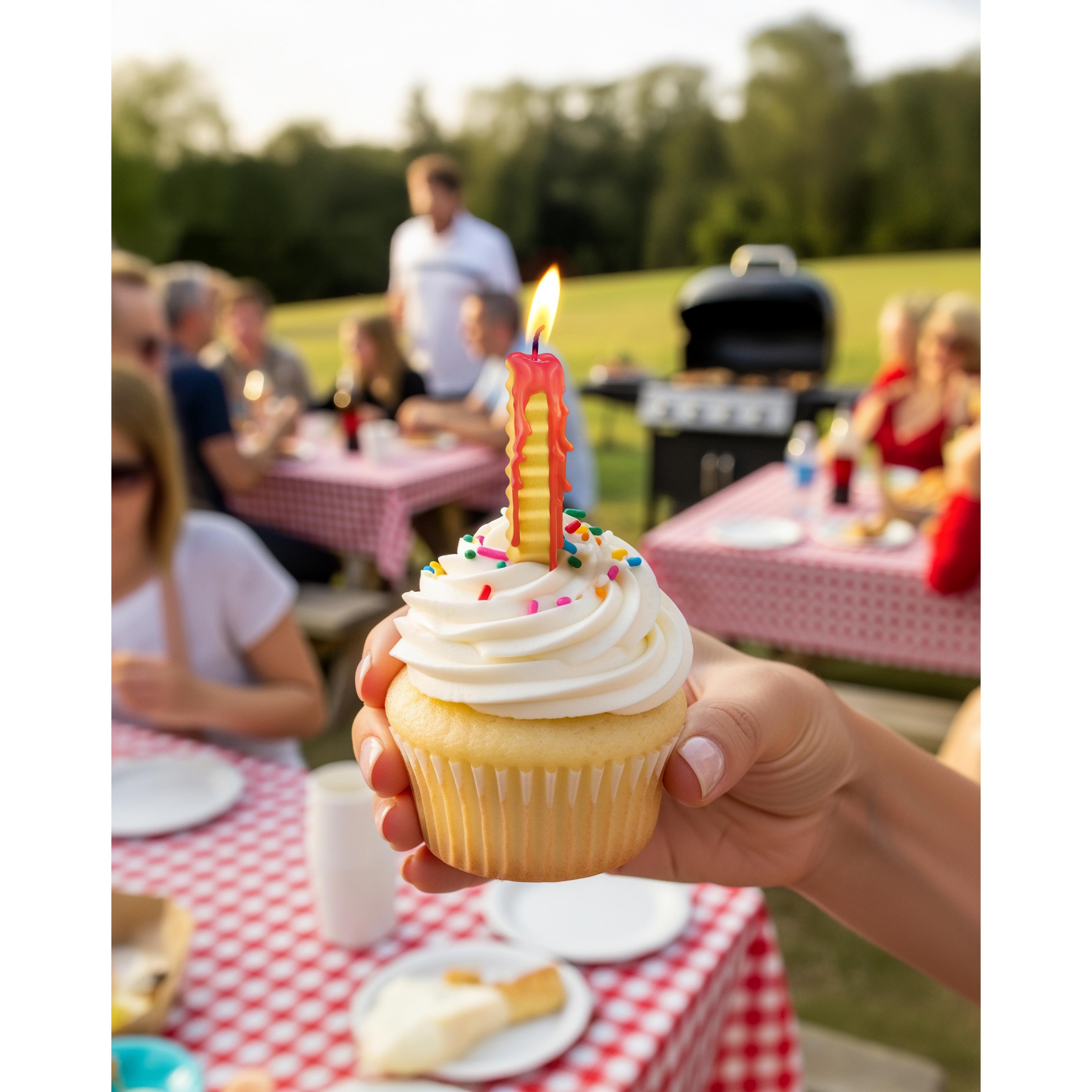 FRED - HOT AND CRISPY BIRTHDAY CANDLES | SET OF 6
