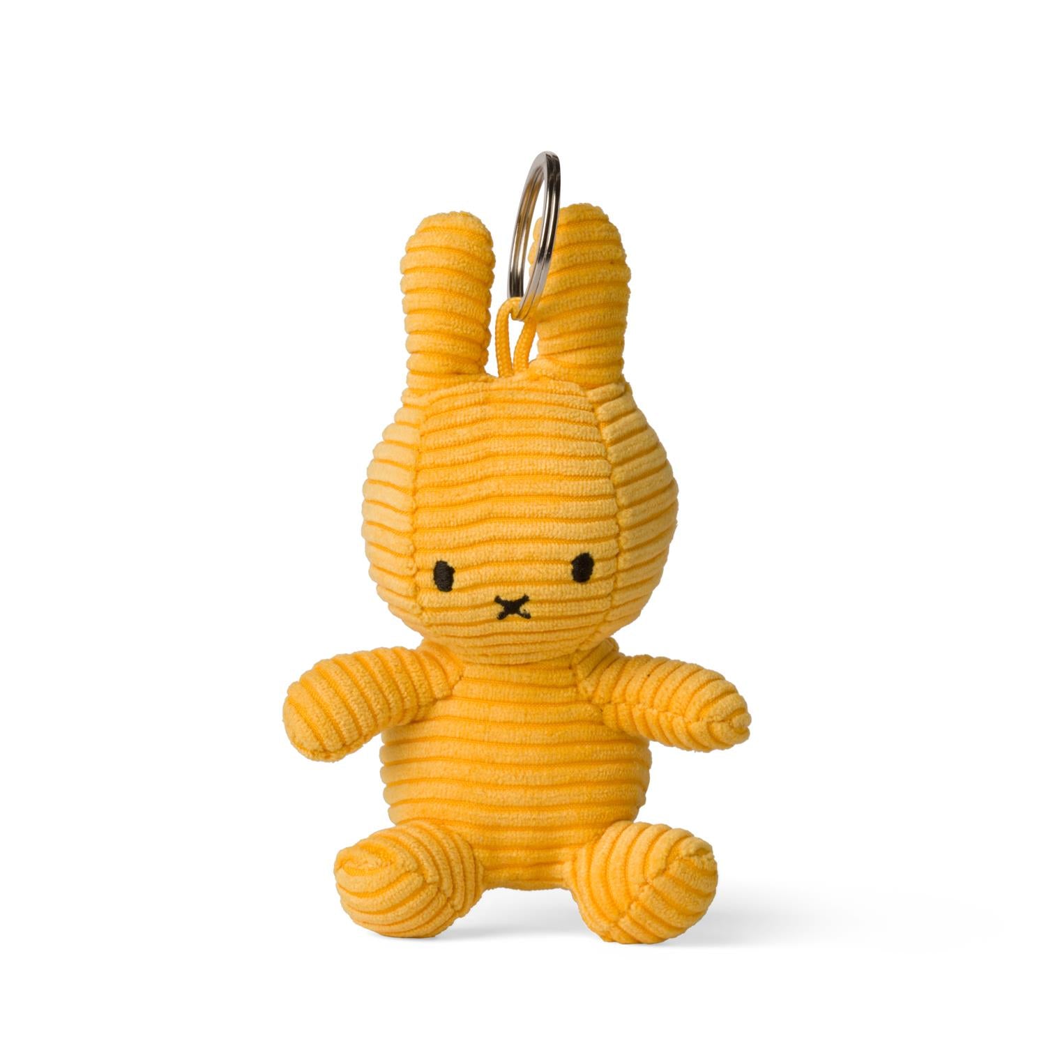 Miffy Keychain ECO Corduroy Yellow