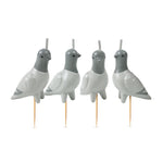 FRED - FLOCK PARTY PIGEON CANDLES | SET OF 4