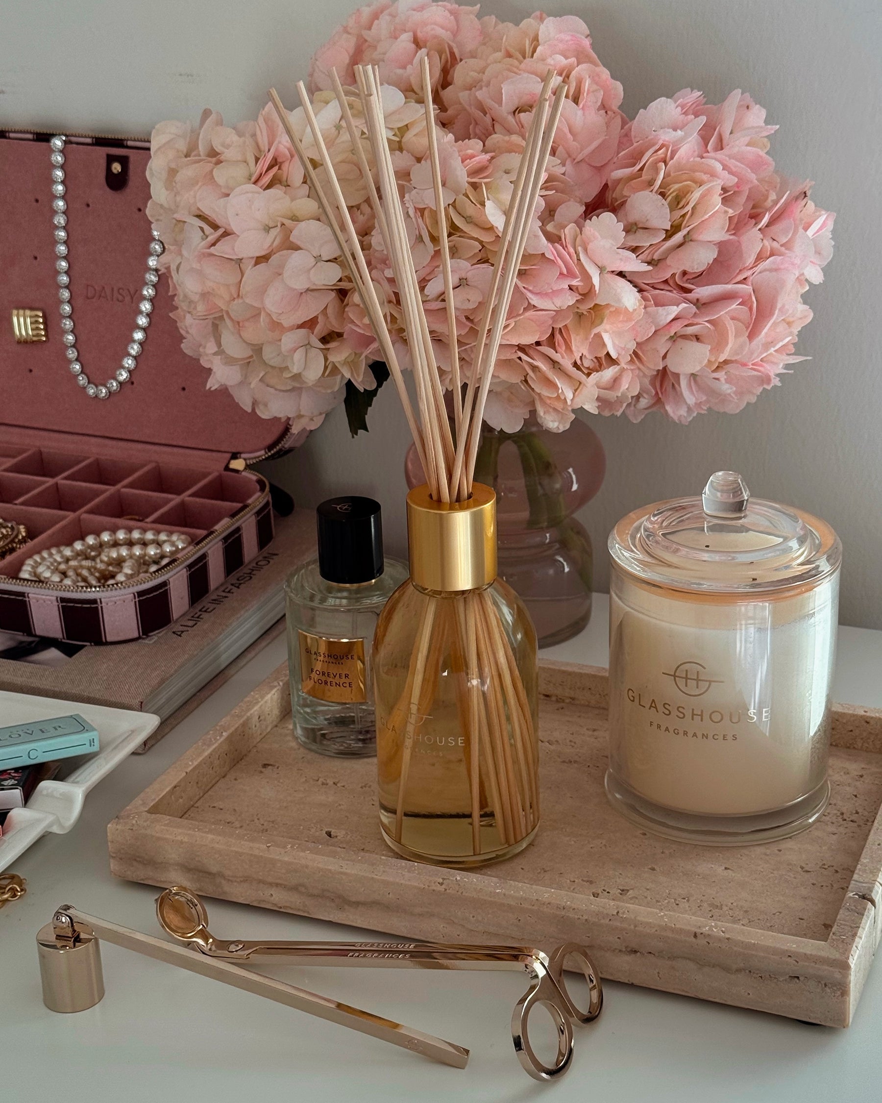 Glasshouse Fragrances Wick Trimmer Gold