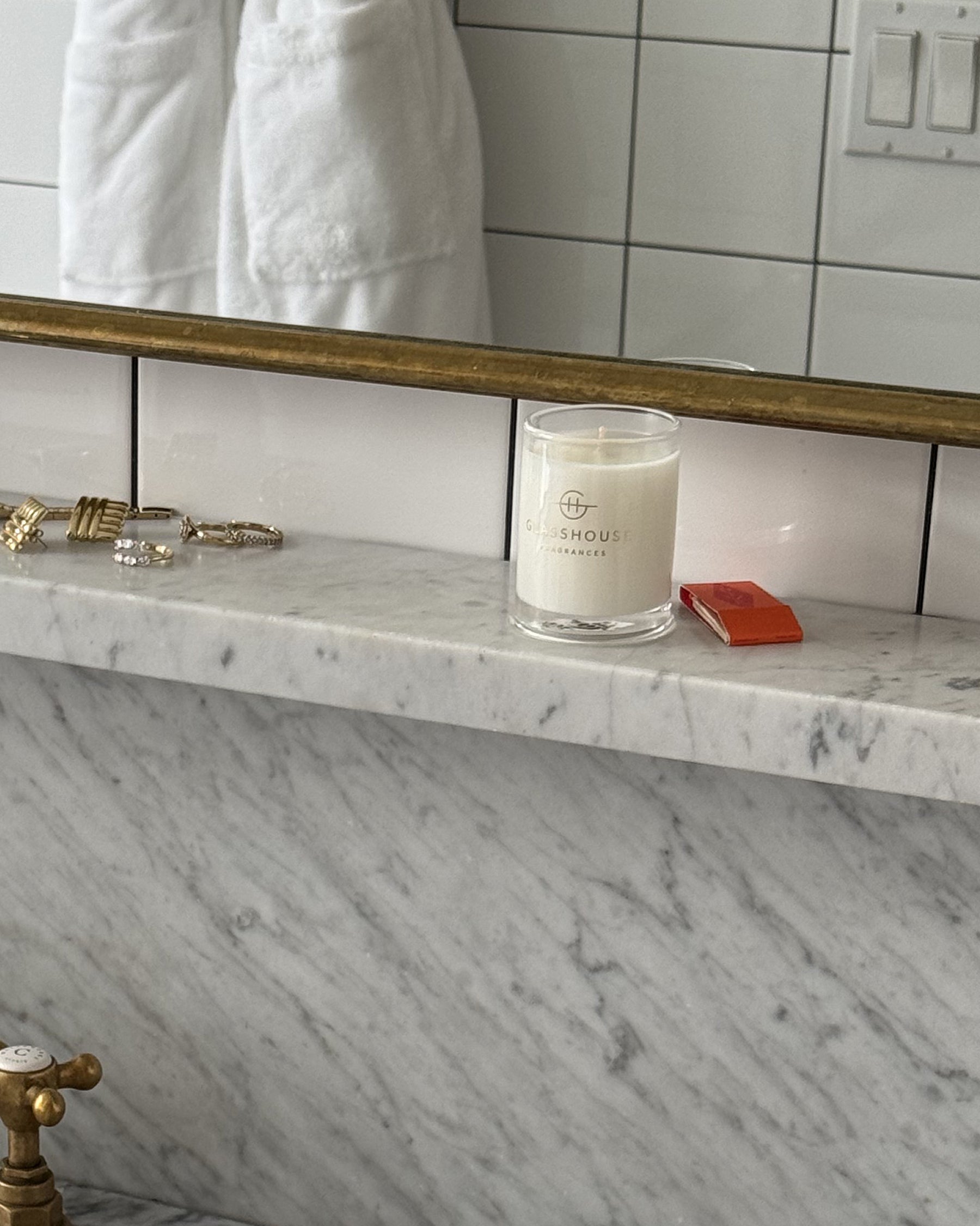 Glasshouse Fragrances 60g Scented Candle Forever Florence