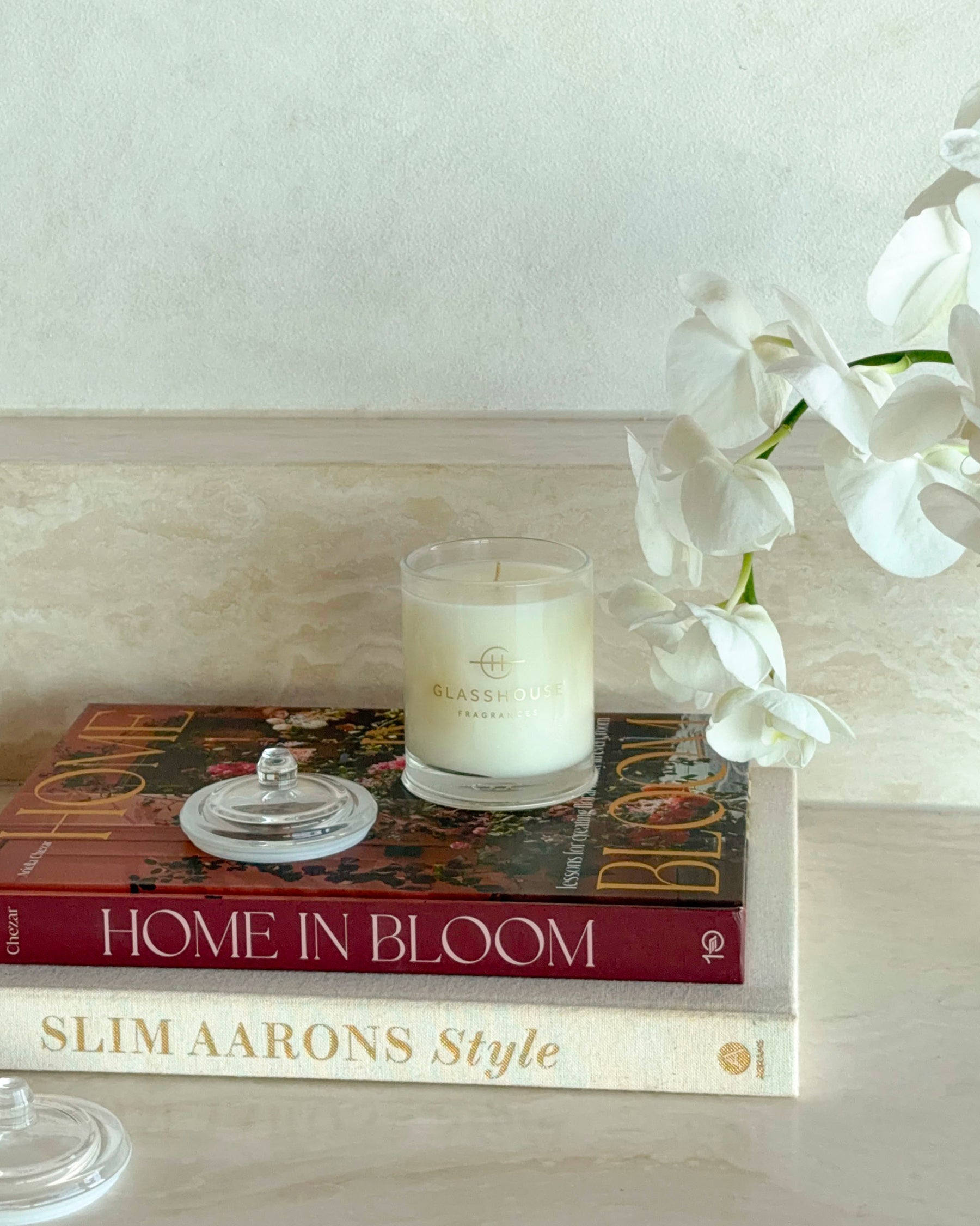 Glasshouse Fragrances 60g Scented Candle Kyoto in Bloom