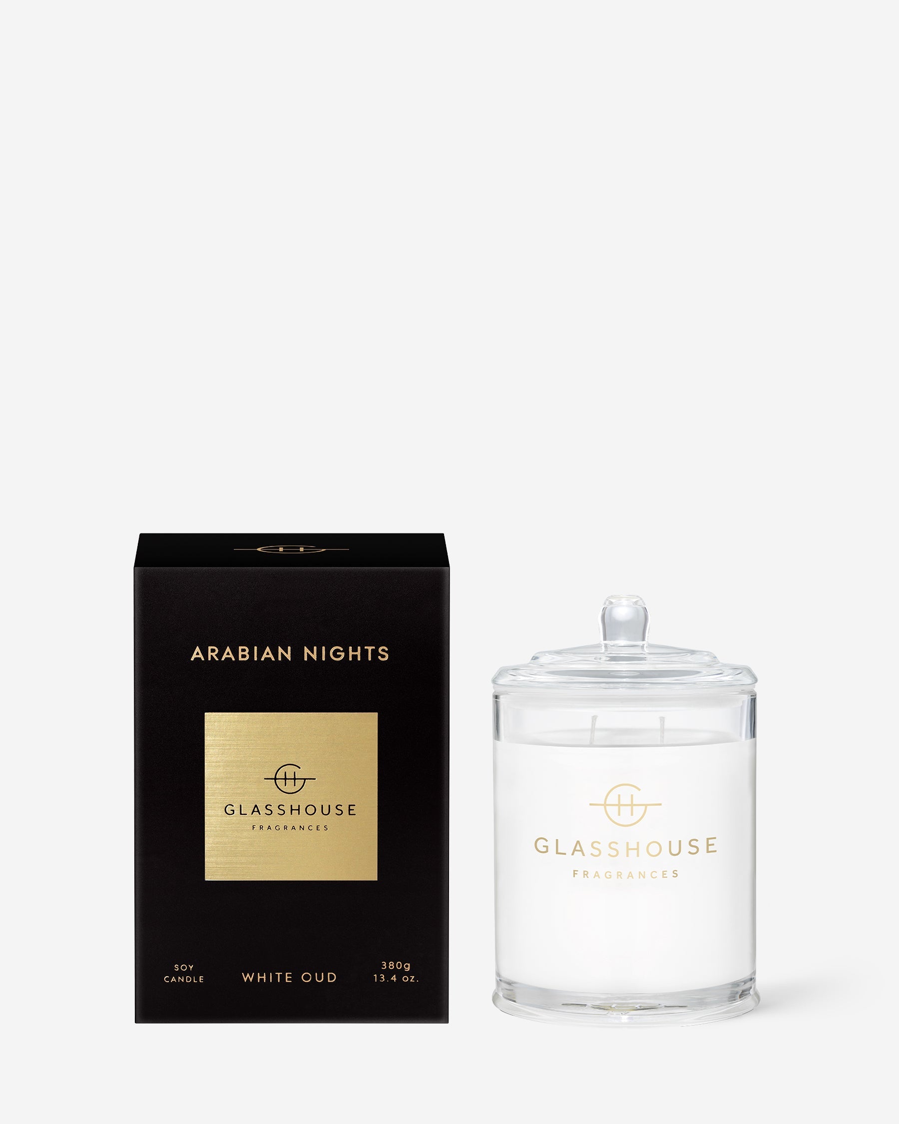Glasshouse Fragrances 380g Scented Candle Arabian Nights