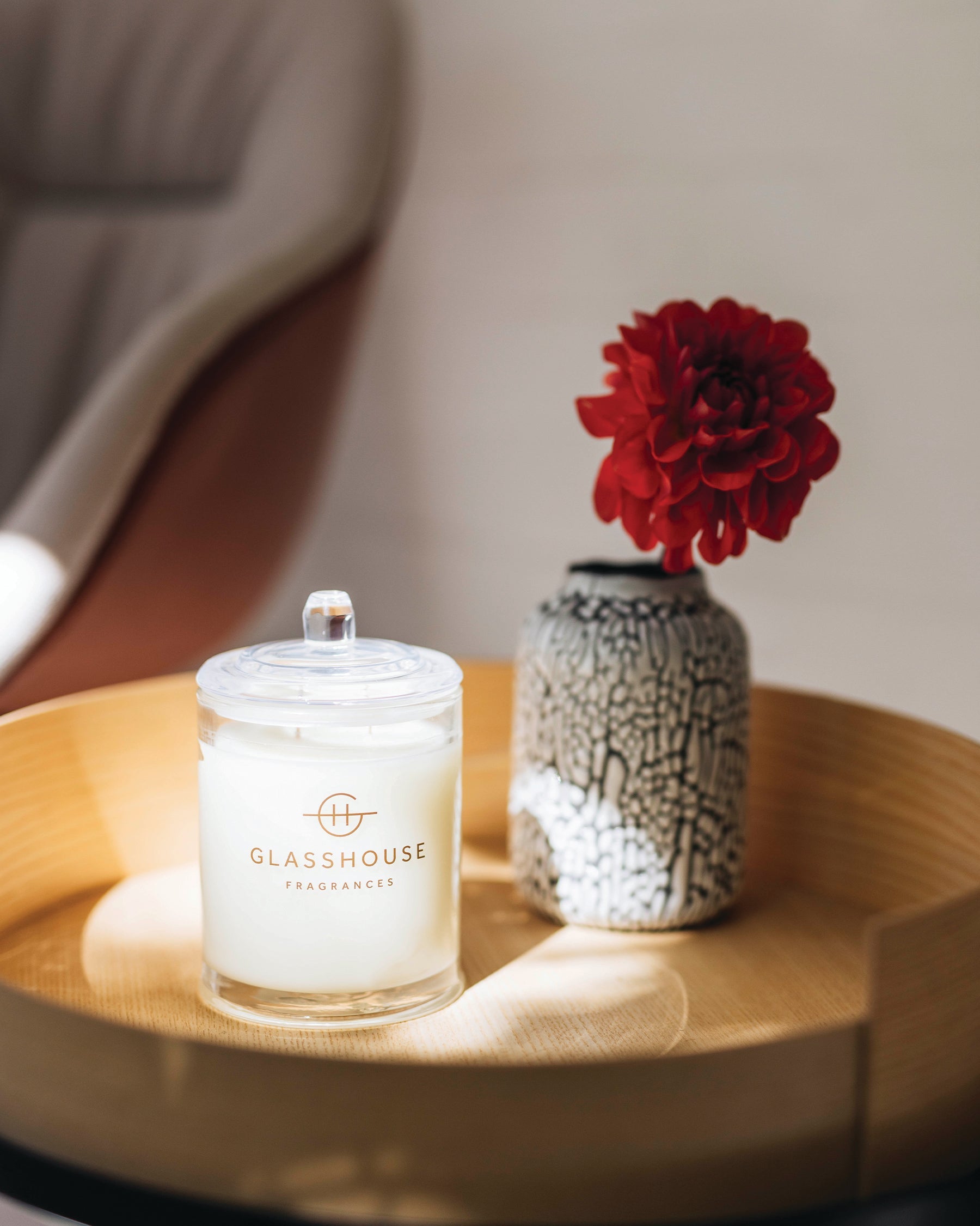 Glasshouse Fragrances 380g Scented Candle Forever Florence