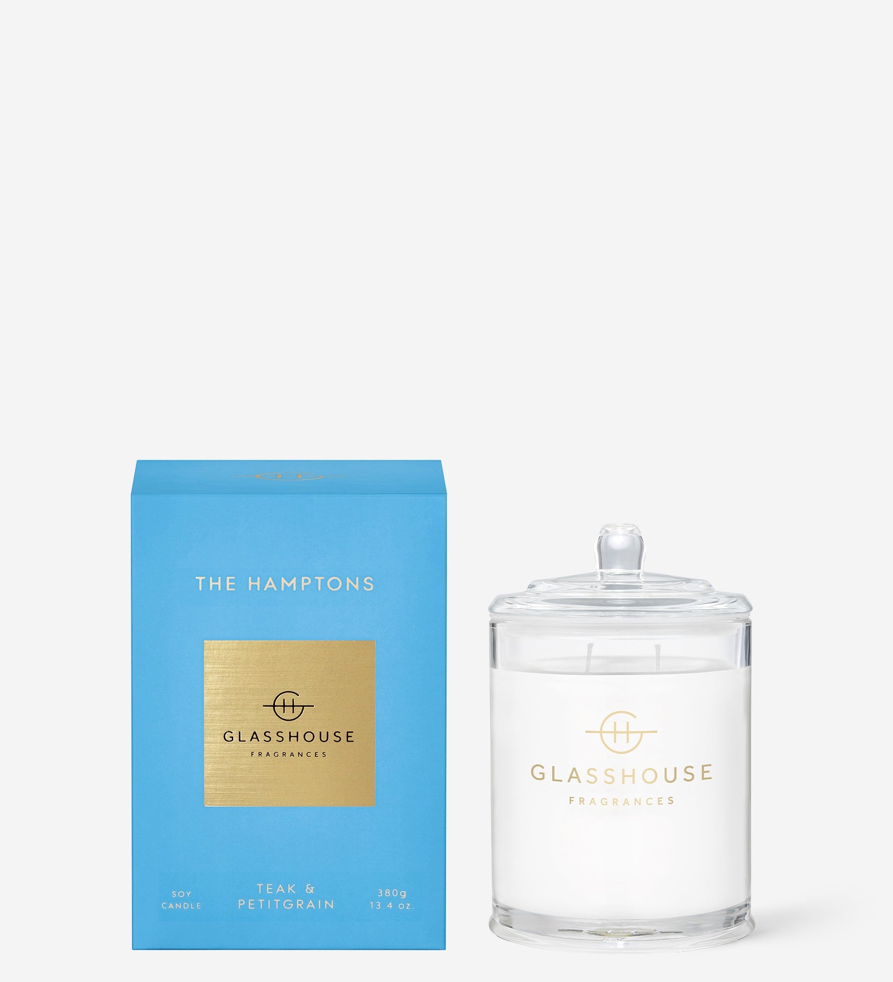 Glasshouse Fragrances 380g Scented Candle The Hamptons