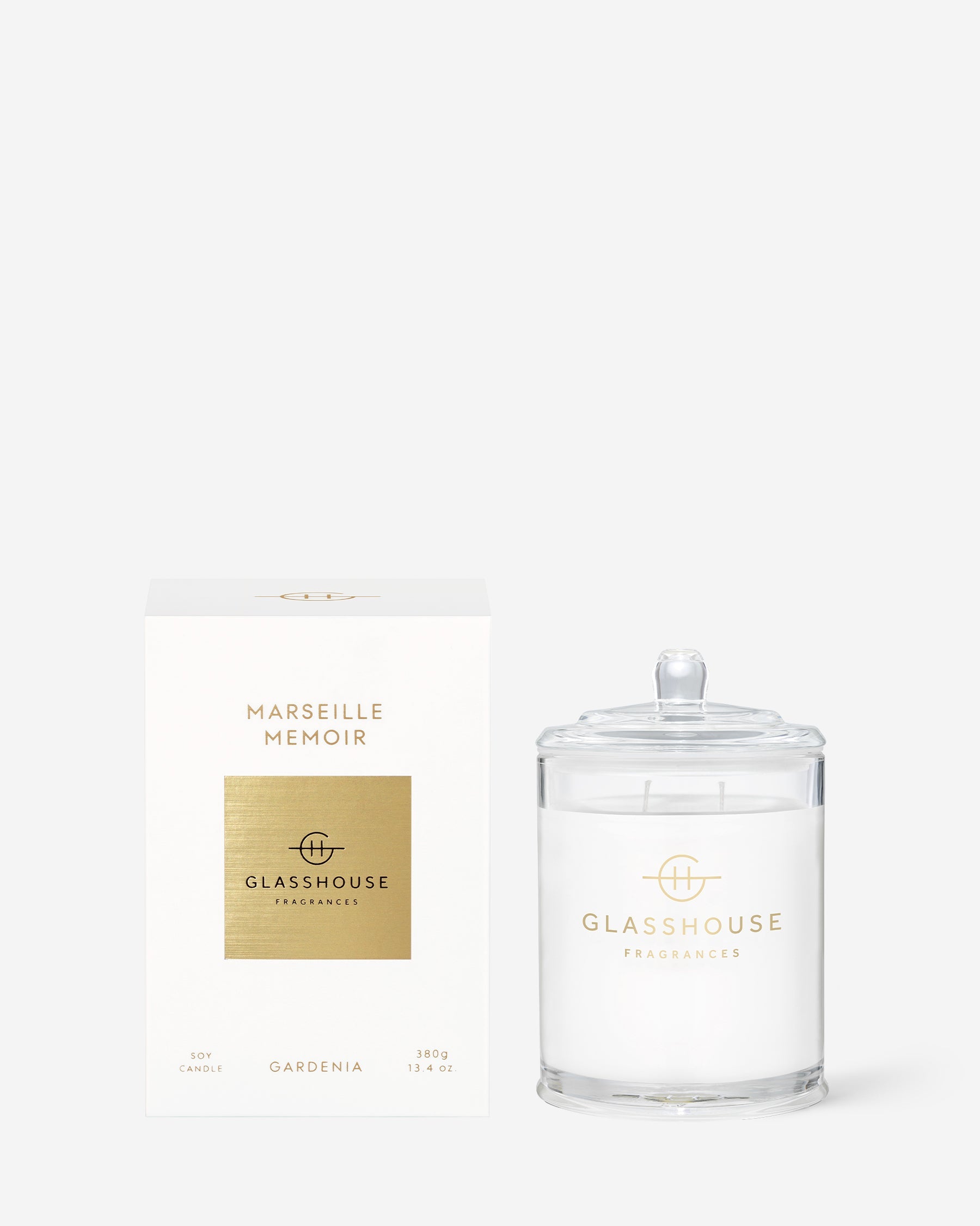 Glasshouse Fragrances 380g Scented Candle Marseille Memoir