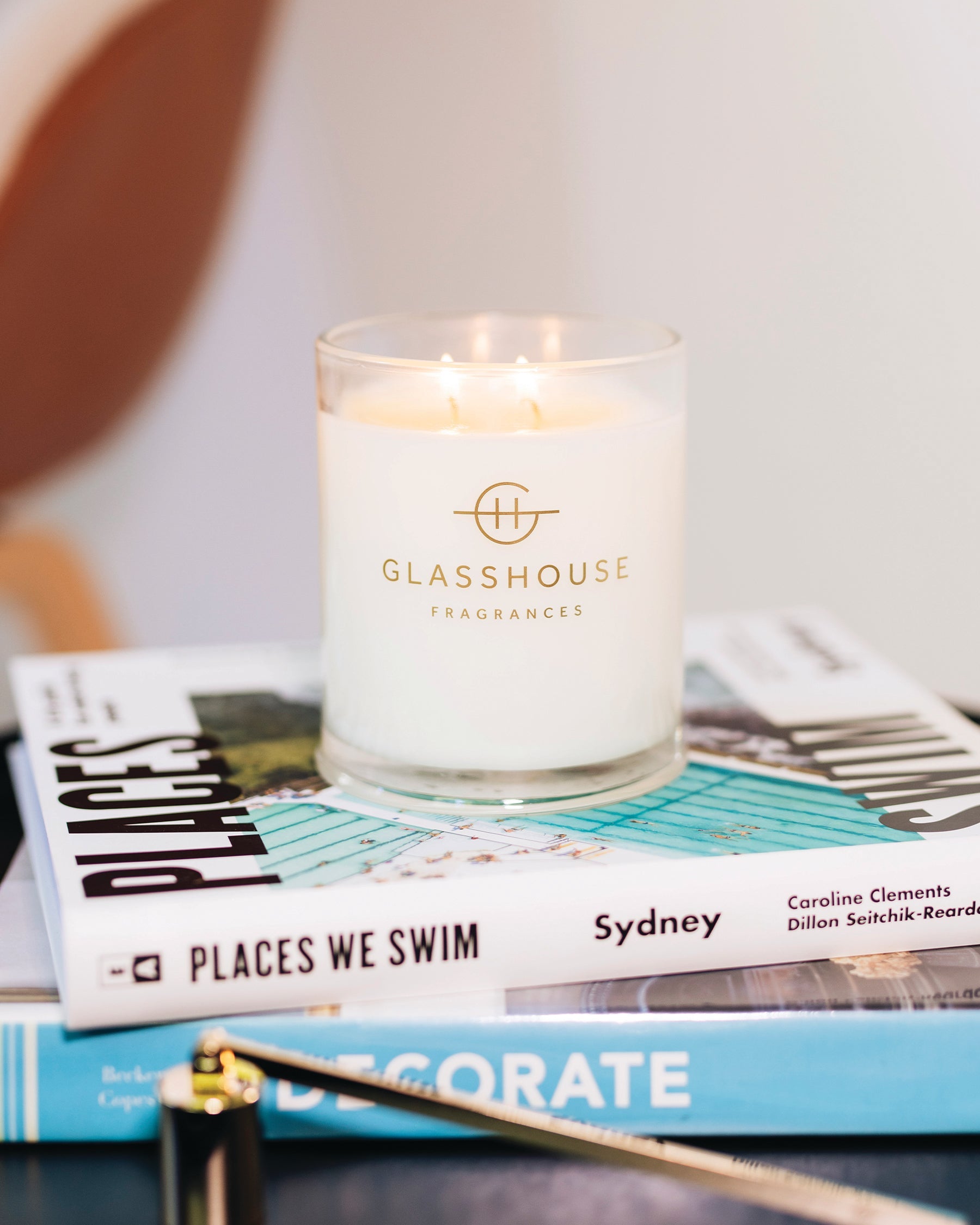 Glasshouse Fragrances 380g Scented Candle Marseille Memoir