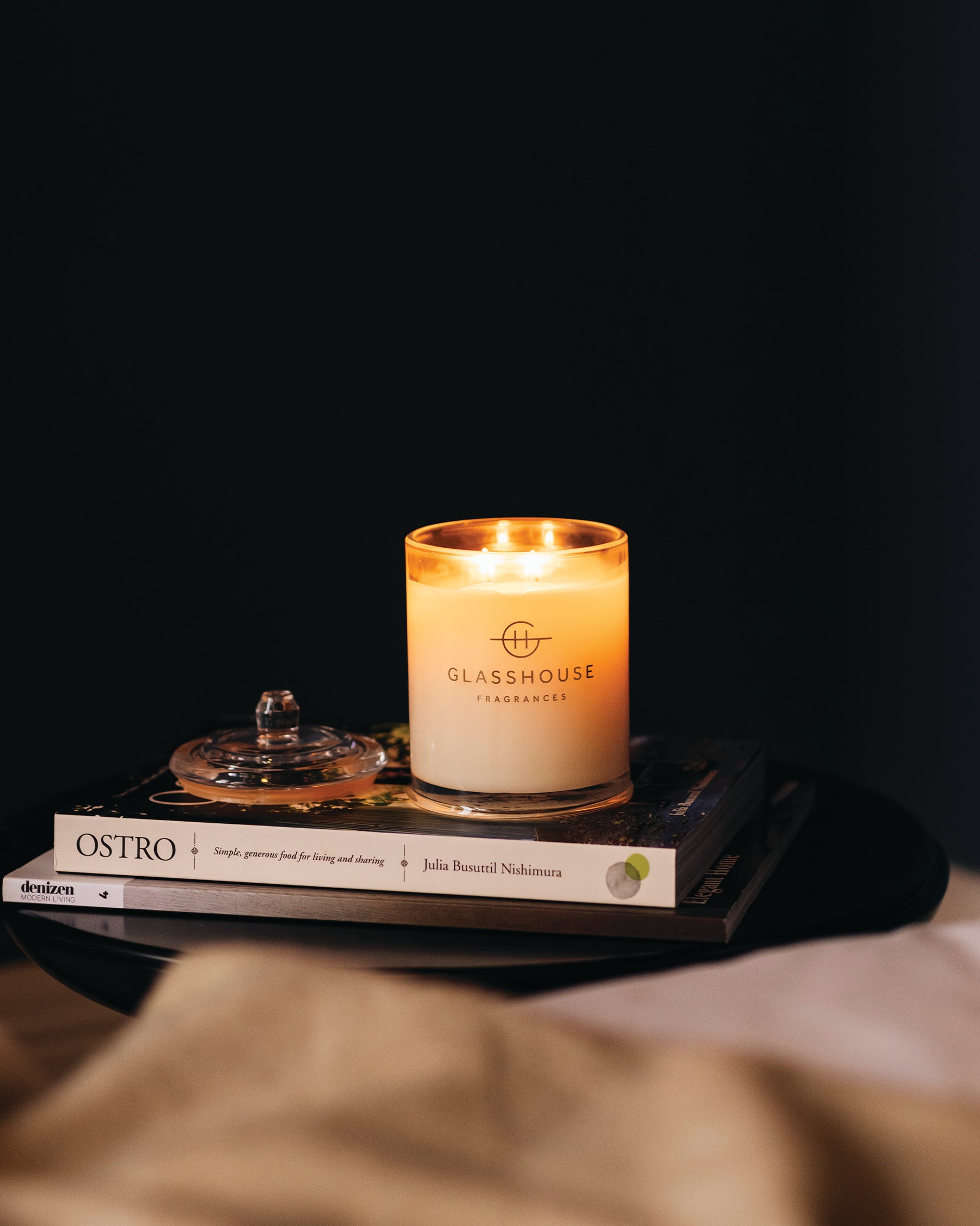 Glasshouse Fragrances 380g Scented Candle Midnight in Milan