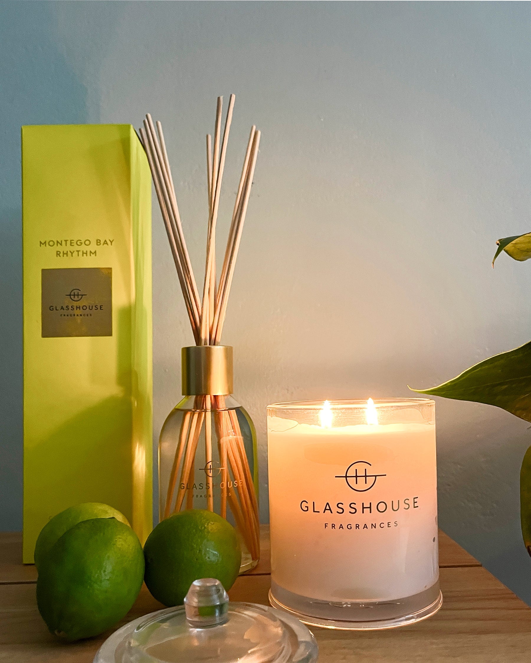 Glasshouse Fragrances 380g Scented Candle Montego Bay Rhythm