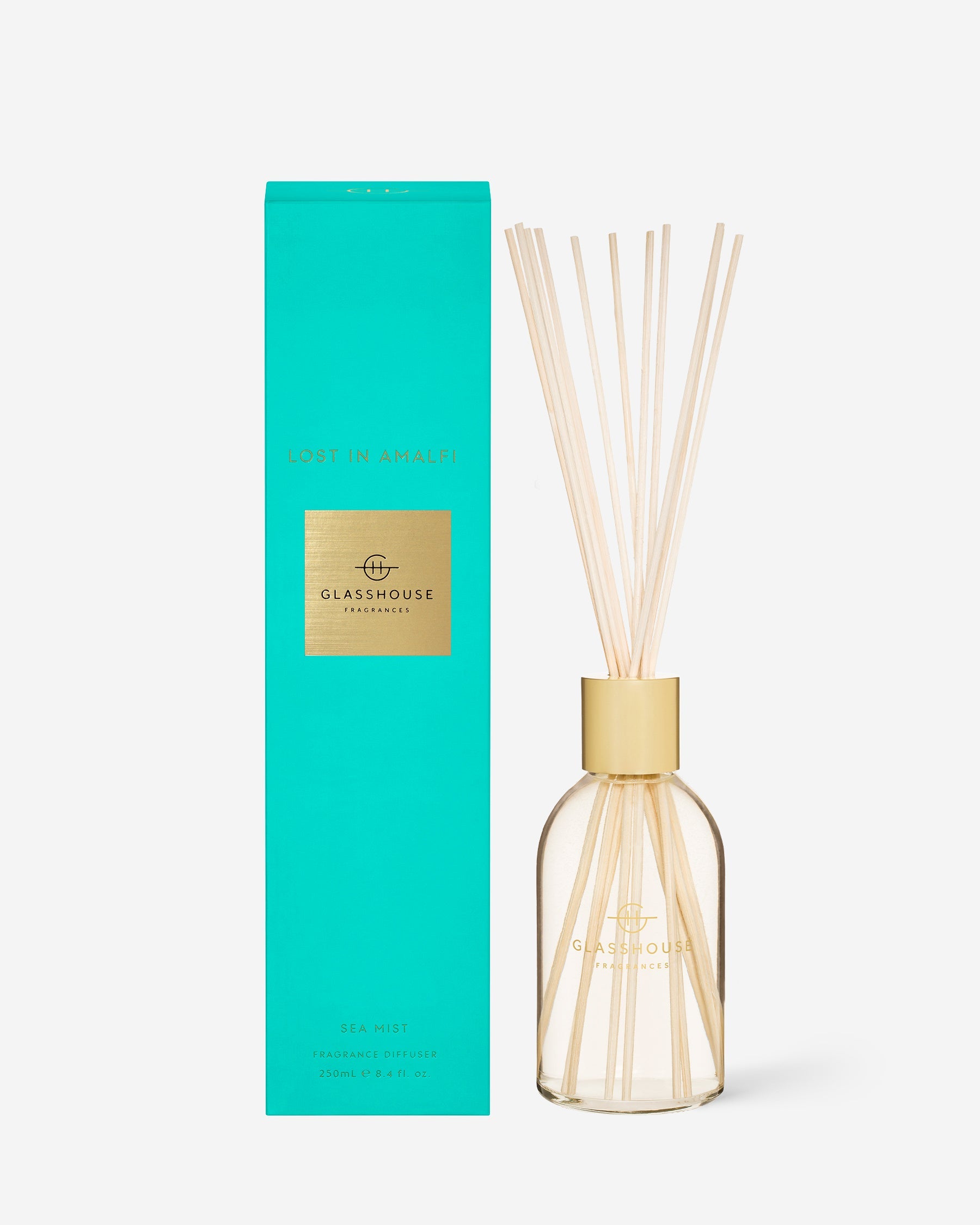 Glasshouse Fragrances 250ml Fragrance Diffuser Lost in Amalfi