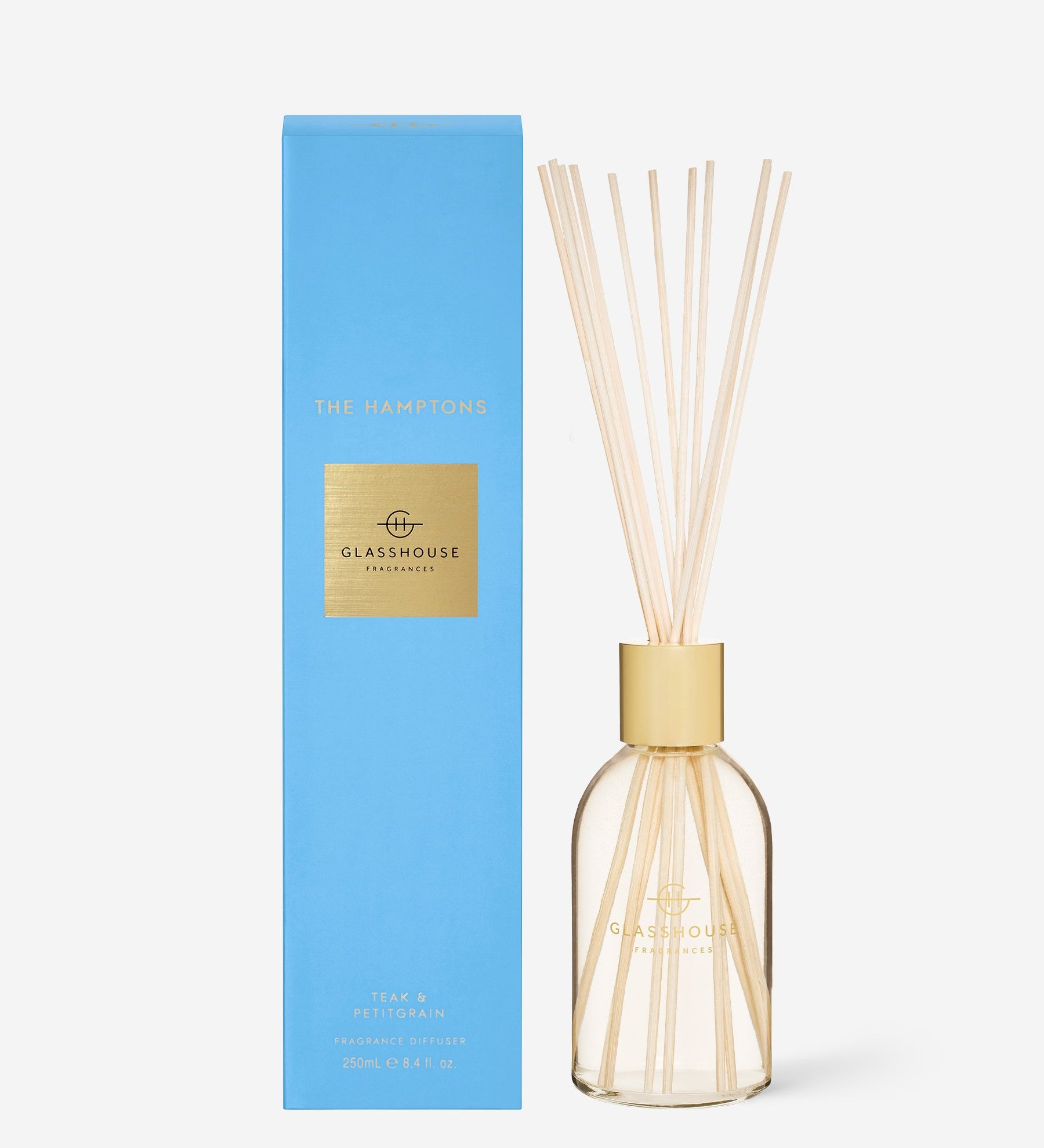 Glasshouse Fragrances 250ml Fragrance Diffuser The Hamptons