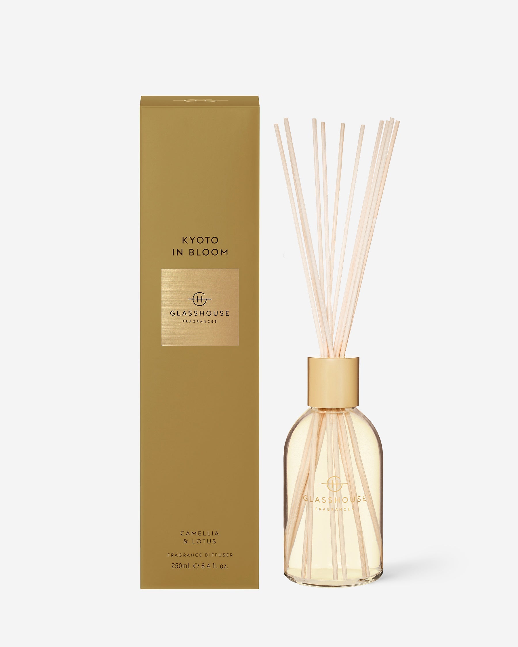 Glasshouse Fragrances 250ml Fragrance Diffuser Kyoto in Bloom