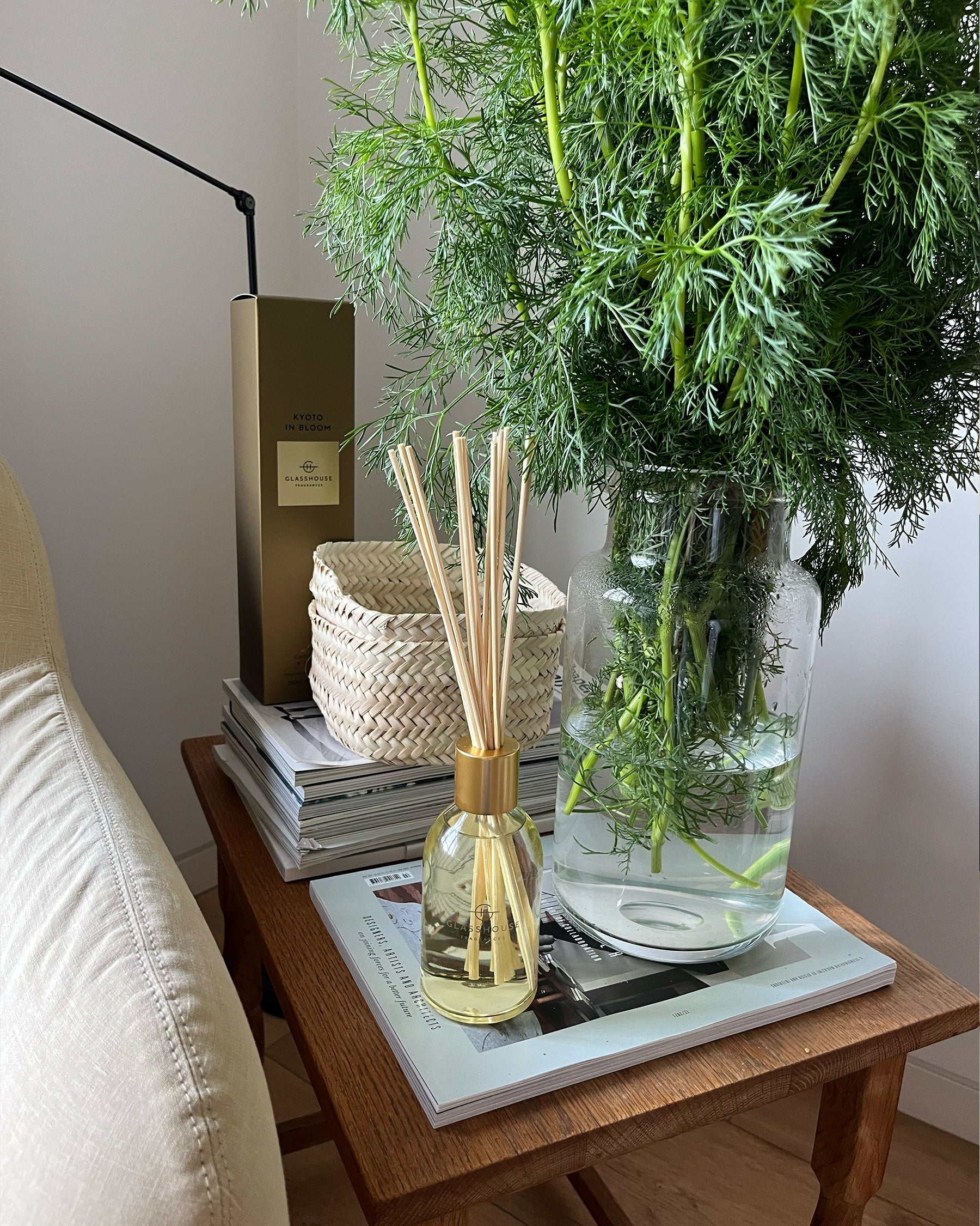 Glasshouse Fragrances 250ml Fragrance Diffuser Kyoto in Bloom